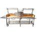 Tagwood BBQ24SS XL Double Argentine Santa Maria Gaucho Grill - 304 Stainless Steel | View 2