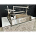 Tagwood BBQ25SS XL Built-In Santa Maria Grill | Installed In Stone Outdoor Kitchen