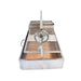 Tagwood BBQ25SS XL Built-In Santa Maria Grill | Rear Angle View