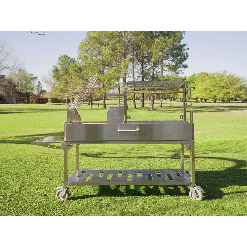 Tagwood BBQ26SS XL Argentine Santa Maria Gaucho Grill - 304 Stainless Steel | View 11