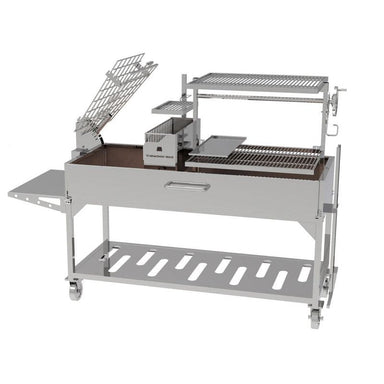 Tagwood BBQ26SS XL Argentine Santa Maria Gaucho Grill - 304 Stainless Steel | View 2