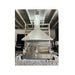 Tagwood Smoke Hood 05SS | Installed Above Built-In Santa Maria Grill