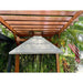 Tagwood Smoke Hood 08SS | Stainless Canopy Under Pergola