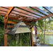Tagwood Smoke Hood 08SS | Duct Exit Through Pergola Roof