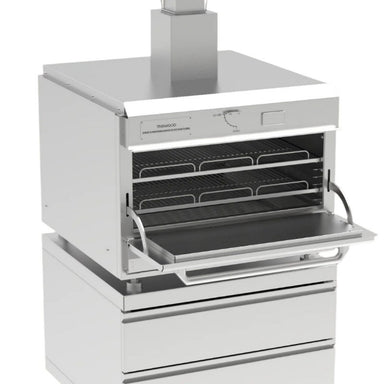 Tagwood TAG01 Argentine Charcoal Oven Fire Grill With TAG06 Base Cabinet - 304 Stainless Steel