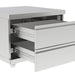 Tagwood TAG06 Base Cabinet | Two Stainless Drawers Open