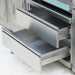 Tagwood TAG07 Base Cabinet | Stainless Drawers Open
