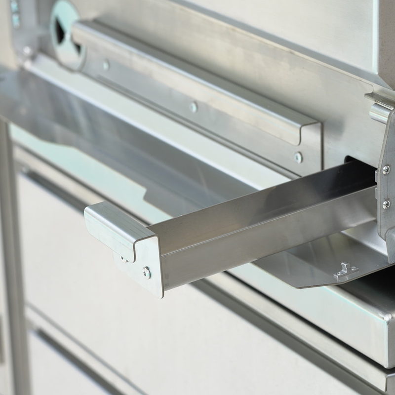 Tagwood Oven Fire Grill | Slide-Out Grease Collection Tray