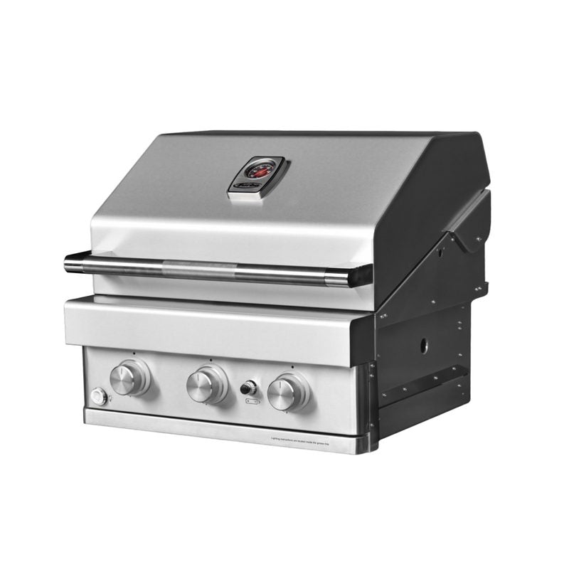 Turbo 26-Inch 3-Burner Built-In Gas Grill