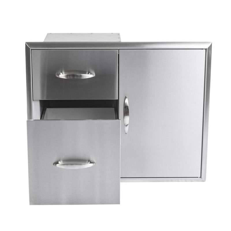 Turbo 31-Inch Stainless Steel Access Door and Double Drawer Combo - 308156