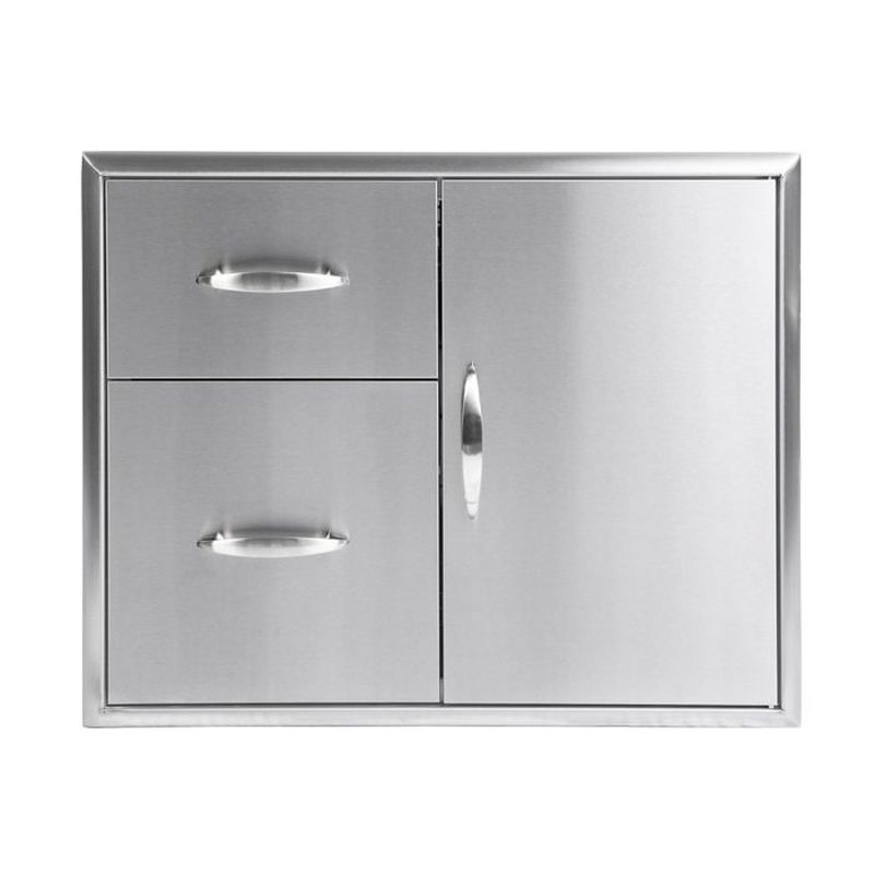Turbo 31-Inch Stainless Steel Access Door and Double Drawer Combo - 308156