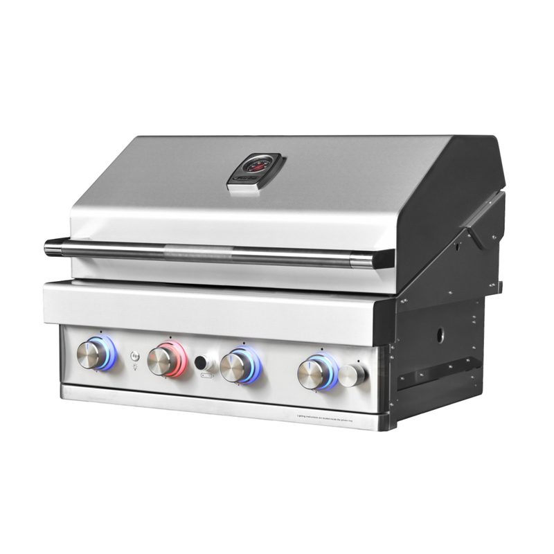 Turbo 32-Inch 4-Burner Built-In Gas Grill