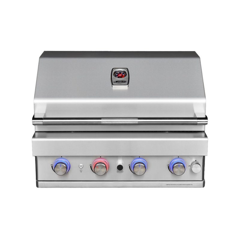 Turbo 32-Inch 4-Burner Built-In Gas Grill
