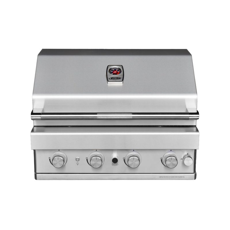 Turbo 32-Inch 4-Burner Built-In Gas Grill