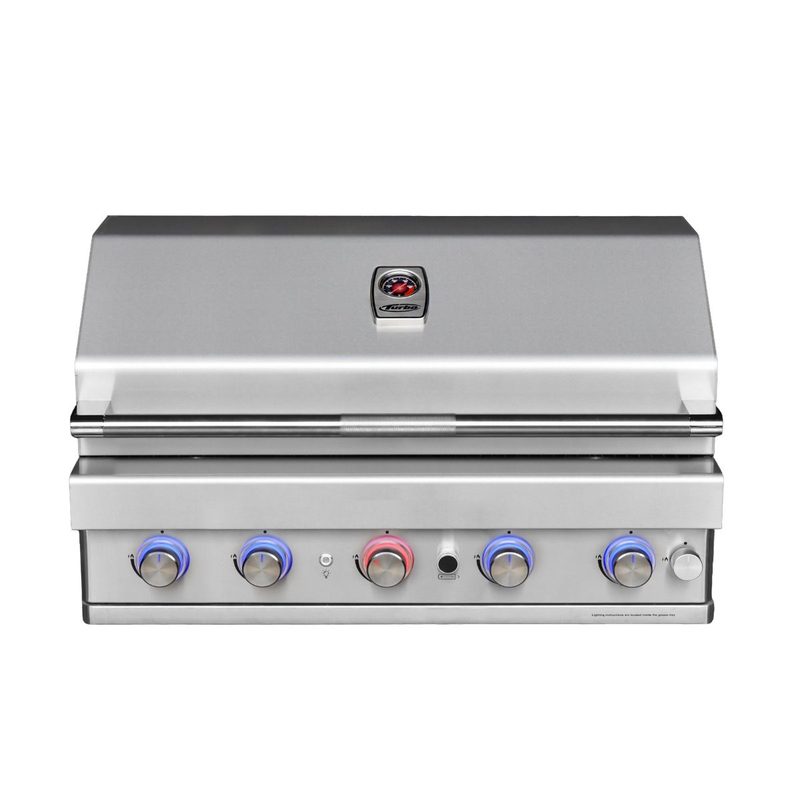 Turbo 38-Inch 5-Burner Built-In Gas Grill