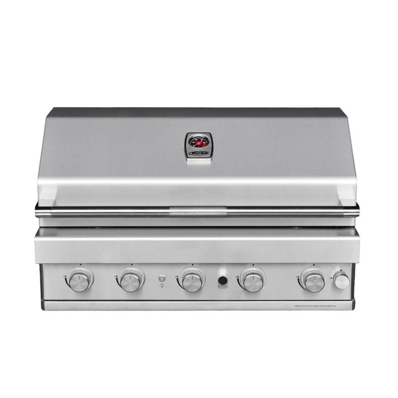 Turbo 38-Inch 5-Burner Built-In Gas Grill