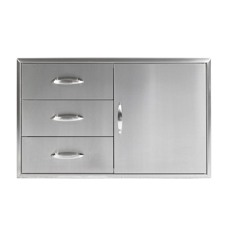 Turbo 39-Inch Stainless Steel Access Door and Double Drawer Combo - 308164