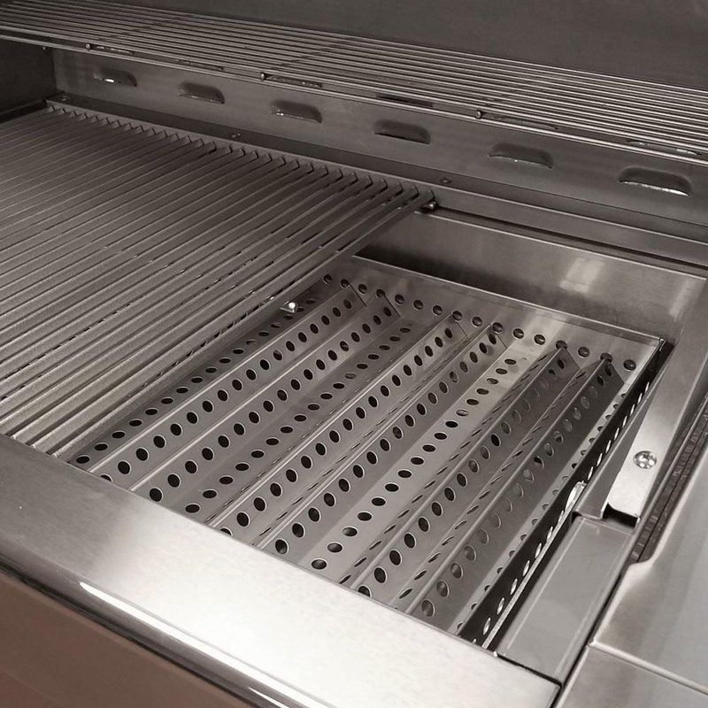 Turbo Charcoal 32-Inch Built-In Stainless Steel BBQ Grill with Charcoal Tray - 32CHARCOALG