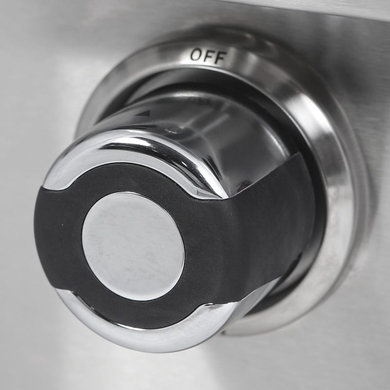 Turbo Stainless Steel Built-In Power Burner
