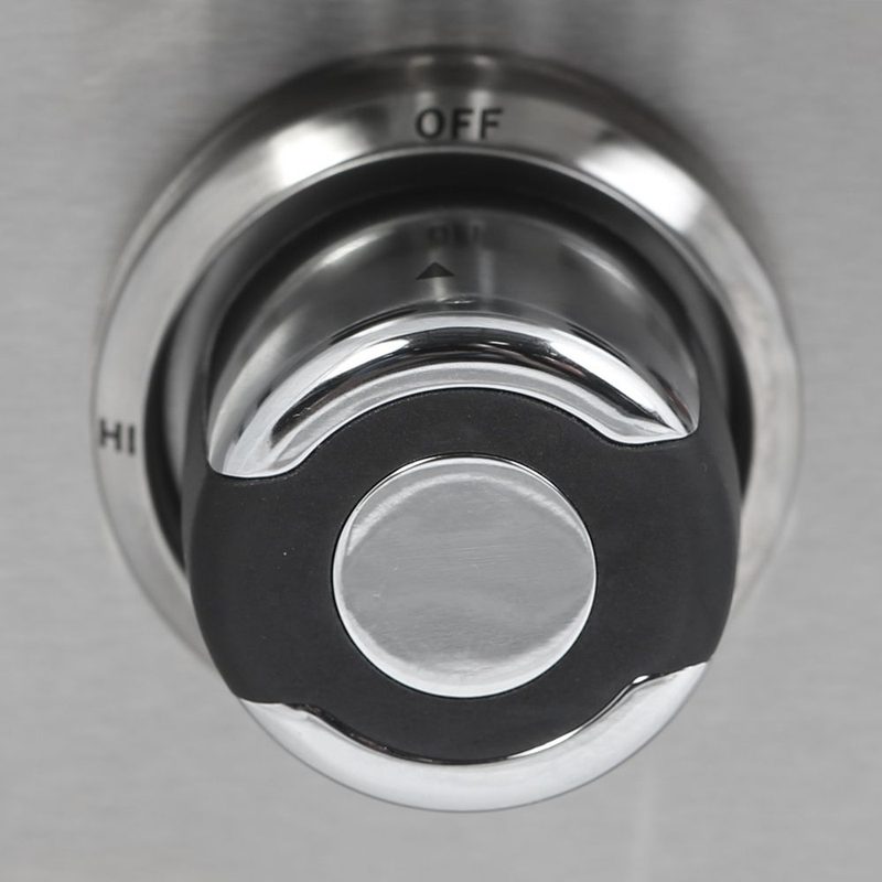 Turbo Stainless Steel Built-In Power Burner
