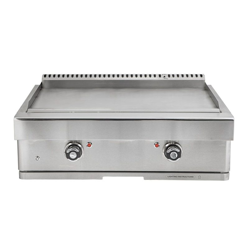 Turbo Teppanyaki 32-Inch Built-In Gas Griddle - TEPPA32