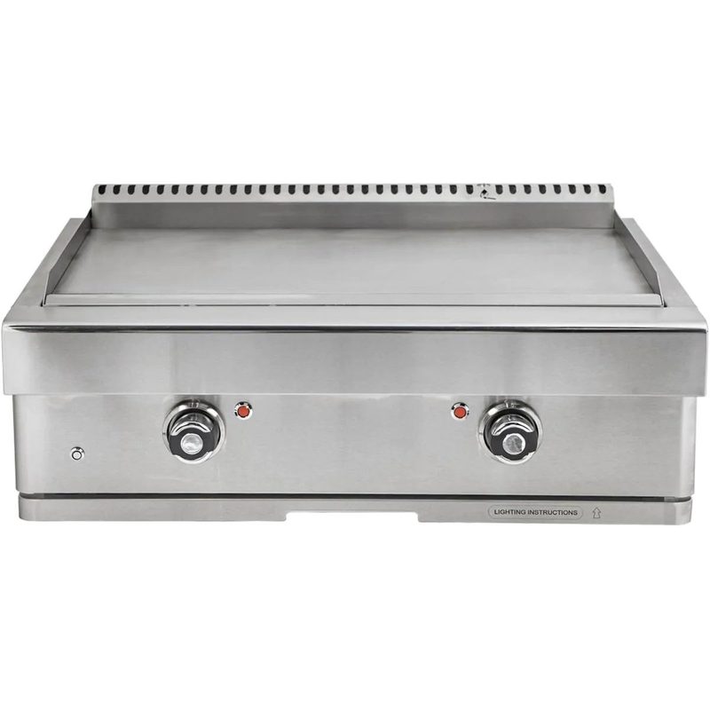 Turbo Teppanyaki 32-Inch Built-In Gas Griddle - TEPPA32