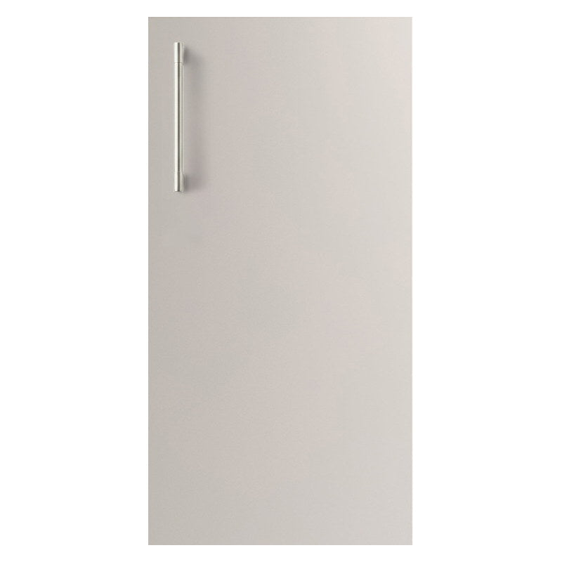 WeatherStrong Miami Shoreline Gray HDPE cabinet door with stainless steel bar handle