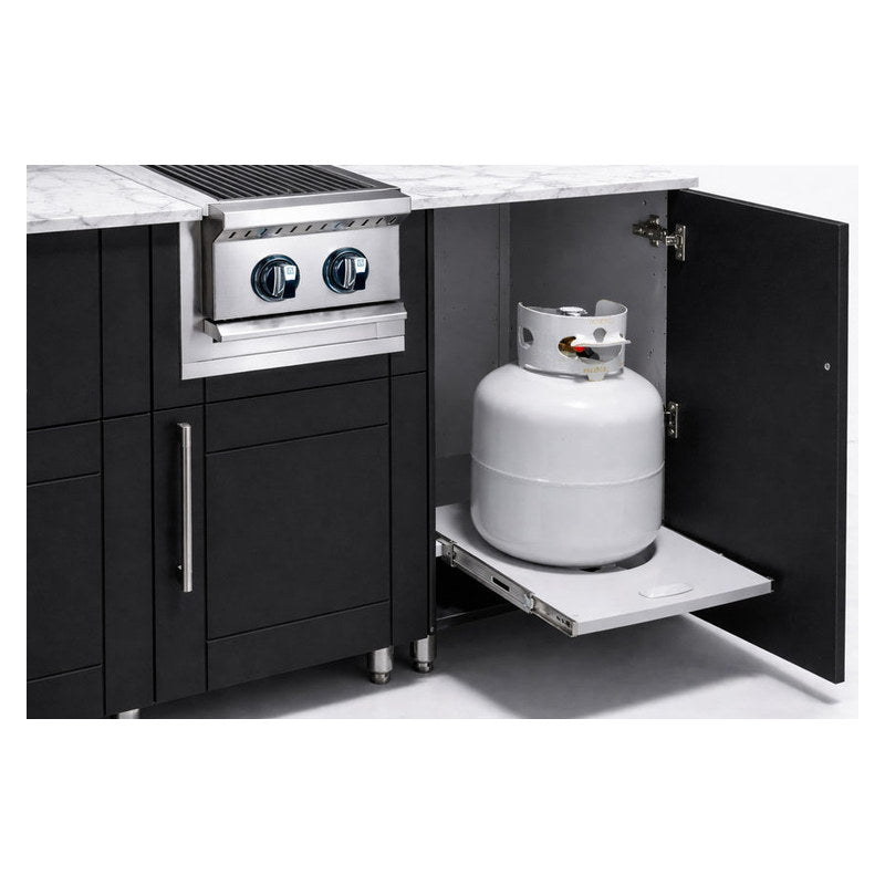 Weatherstrong Propane Holder Slide Out Drawer Single Door