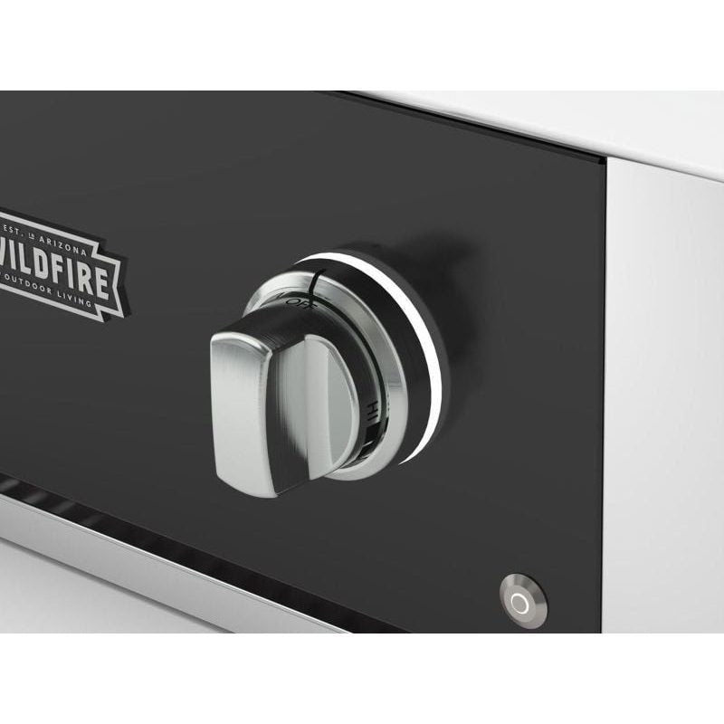 Wildfire Ranch Pro 30 Inch Black 304 Stainless Steel Freestanding Gas Grill - Brushed Stainless Accents | Control Knob Led Black Panel