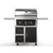 Wildfire Ranch Pro 30 Inch Black 304 Stainless Steel Freestanding Gas Grill - Brushed Stainless Accents | Front View