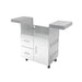 Wildfire Stainless Steel Grill Cart = Double Drawer/ single Door Combo