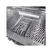 Wildfire Ranch Pro 30 Inch Black 304 Stainless Steel Freestanding Gas Grill - Brushed Stainless Accents | Laser Cut Grates Detail
