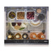 Zephyr Presrv dual drawer refrigerator holding serving platters and chilled bottles with both zones set to 33 degrees.