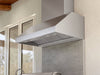 Zephyr Cypress 54-Inch Outdoor Wall Mount Range Hood Underside Baffle Filter Detail