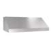 Zephyr Cypress 54-Inch Outdoor Wall Mount Range Hood AK7854CS Wide Angled View