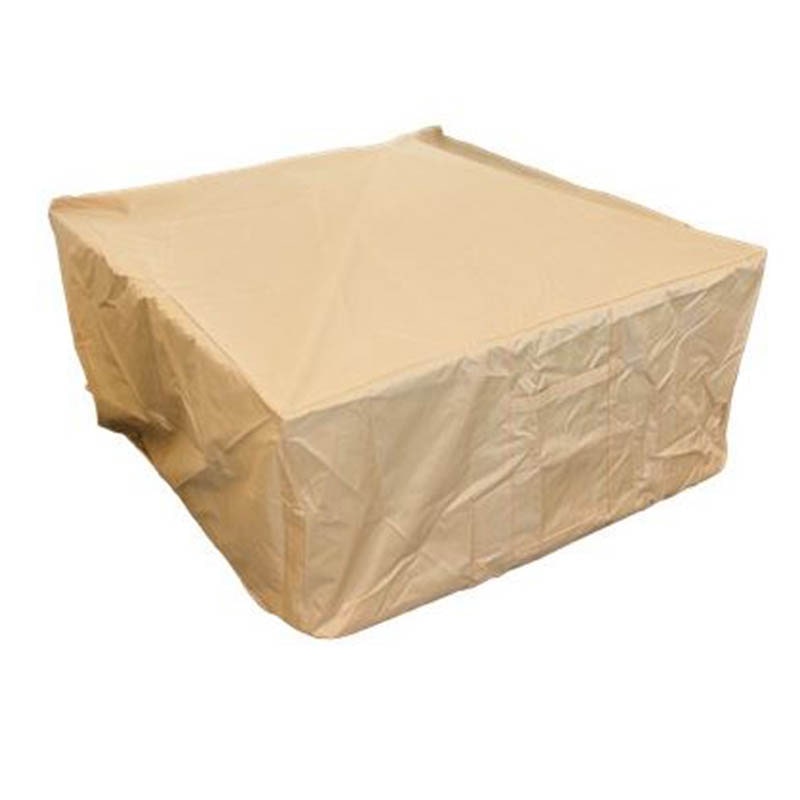 Hiland Heavy Duty Waterproof Cover for Square Wood Burning Fire Pit