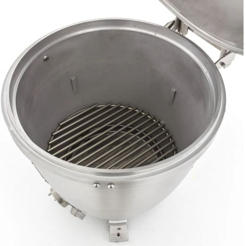 Blaze 20 Inch Cast Aluminum Kamado Grill | Charcoal Grate