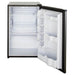 Blaze 20” Outdoor Compact Refrigerator with white plastic interior