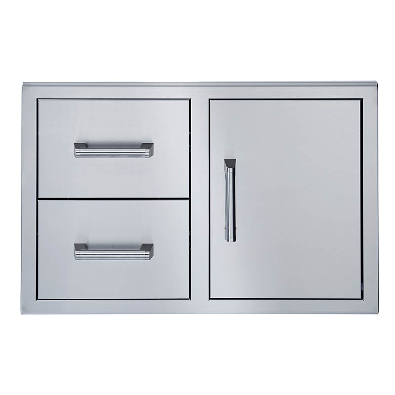 Broilmaster 34-Inch Door Double Drawer Combo - BSAW3422SD