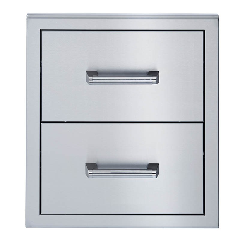 Broilmaster 20-Inch Double Drawer | 304 Stainless Steel