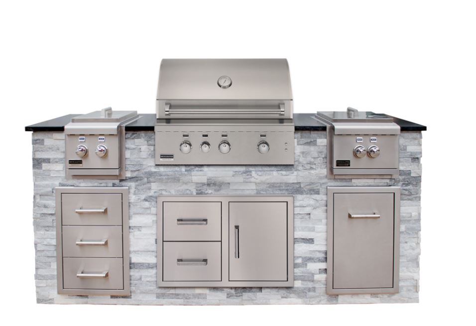 Broilmaster Single Door Double Drawer Combo | For Outdoor Kitchens