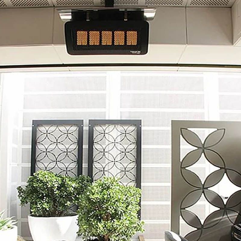 Bromic Heating Tungsten 500 Smart-Heat Gas Heater Ceiling Mounted