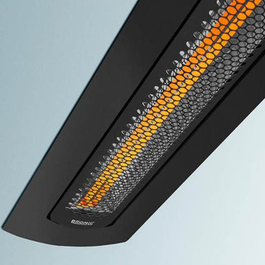 Bromic Tungsten Electric Heater Mounted on Ceiling