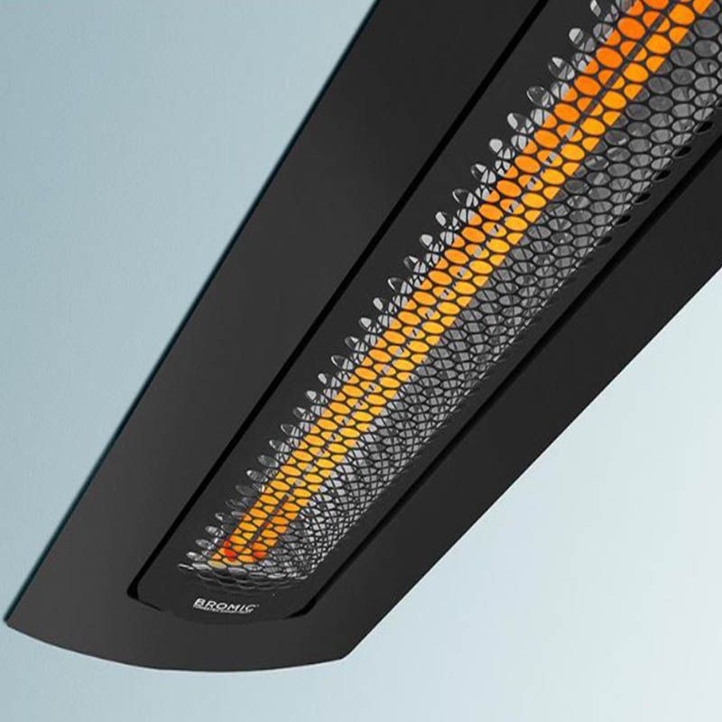 Bromic Tungsten Electric Heater Mounted on Ceiling