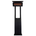 Bromic Tungsten Freestanding Heat | Front View