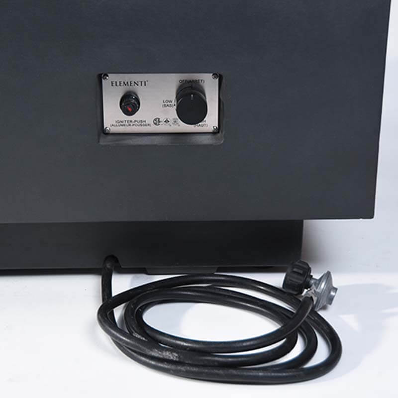 Elementi Granville Fire Table | Ignition System Close Up