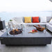 Elementi Fire Table | Shown on Patio with Tank Holder