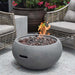 Weather-resistant fire bowl for year-round use