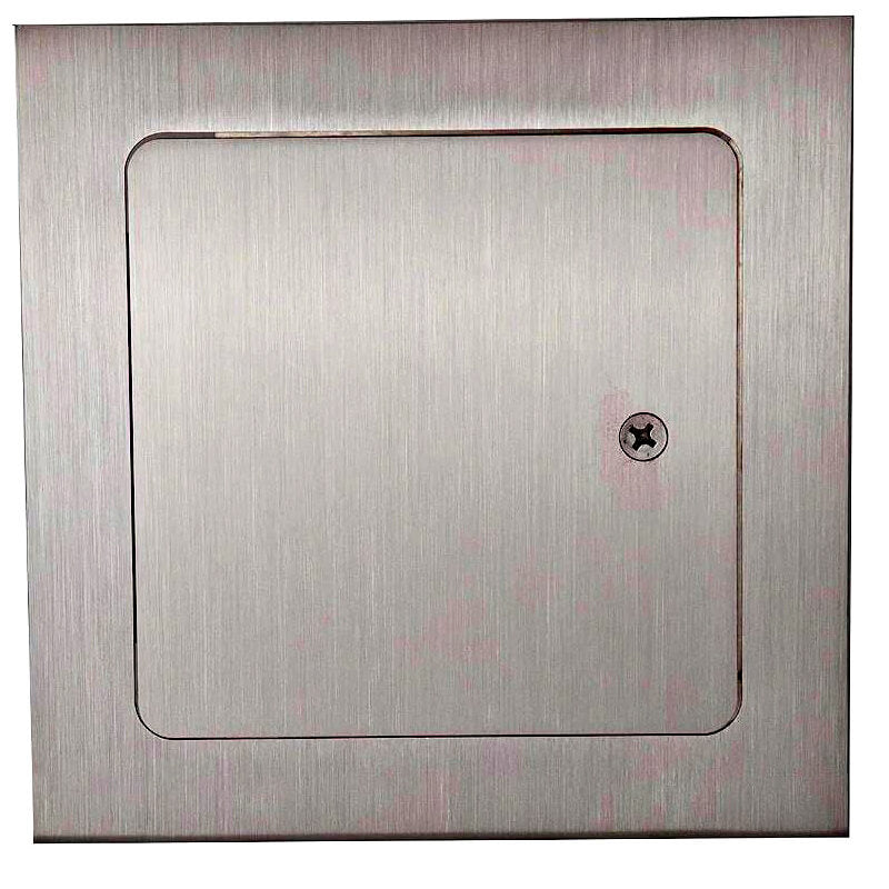 Door R06 RCS 6 Inch Recessed Single Access Stainless Steel Door - RAD66