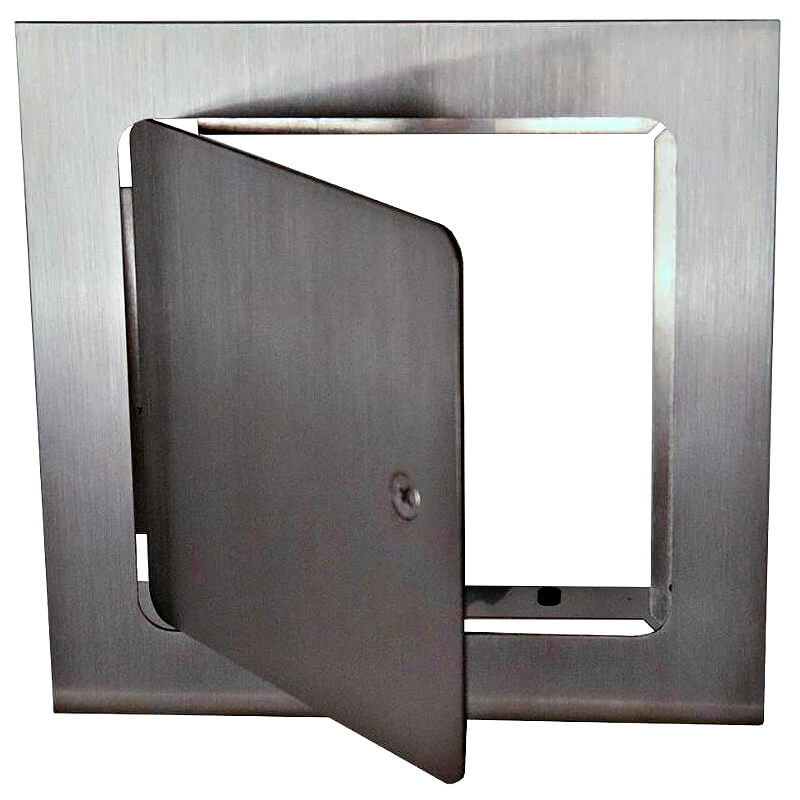 Door R06 RCS 6 Inch Recessed Single Access Stainless Steel Door | Reversible Door